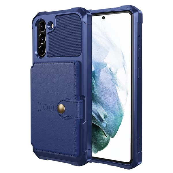 Samsung Galaxy S21 FE - Stilrent Skal med Kortfack