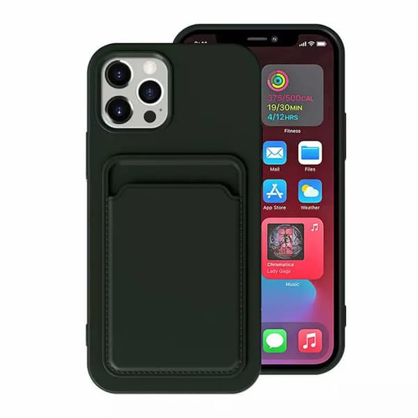 iPhone 11 Pro - Stilrent & Praktiskt Skal med Kortplatser