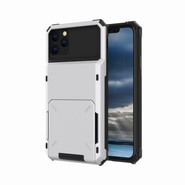 Iskunkestävä Rugged-suojakotelo Iphone 12 Minille Valkoinen