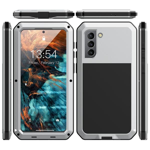 Samsung Galaxy S21 - HEAVY DUTY Skyddande AluminiumSkal