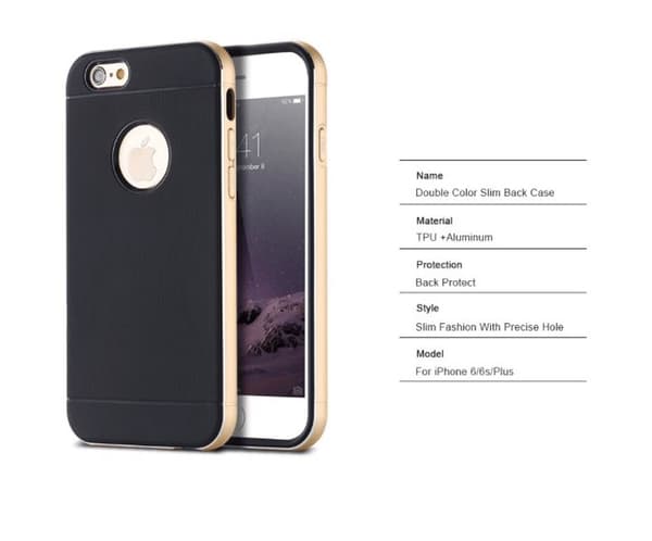 iPhone 6/6S - Stöttåligt Skal NANO-HYBRID