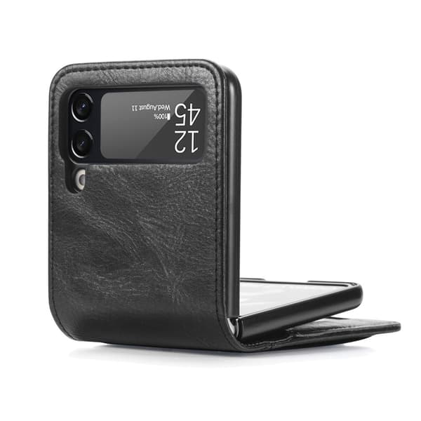 Samsung Galaxy Z Flip 4 - Stilrent Skal med Korthållare