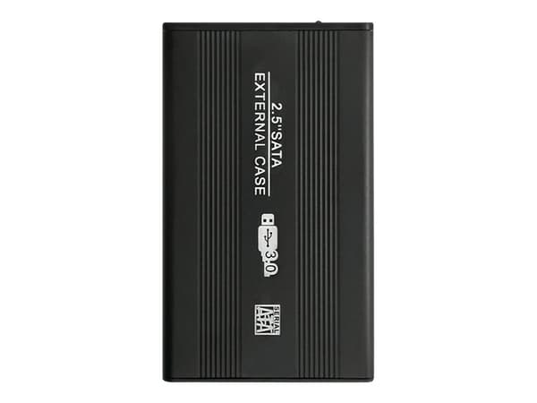 Qoltec - Lagringspakke - 2,5" - SATA 6Gb/s - USB 3.0 - svart