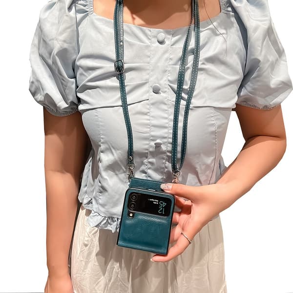 Samsung Galaxy Z Flip 3 - Skyddsskal med Plats för Kort