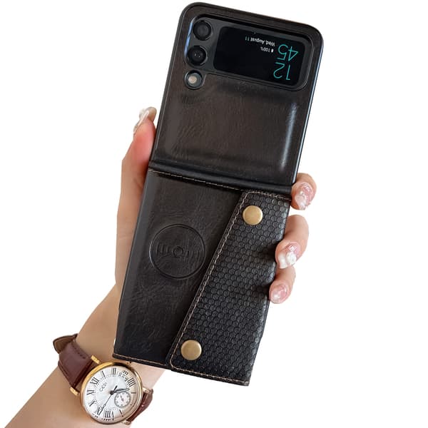 Samsung Galaxy Z Flip 3 - Skyddsskal med Plats för Kort