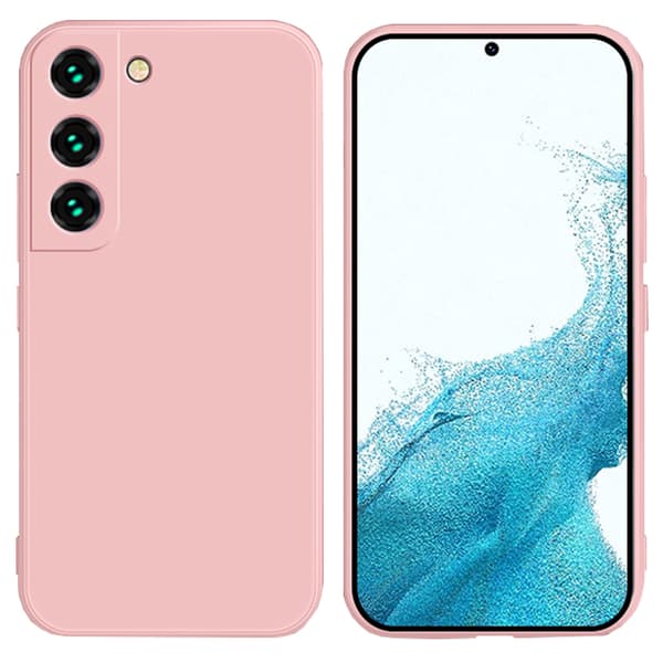 Samsung Galaxy S21 FE - Supertunt Silikonskal Rosa