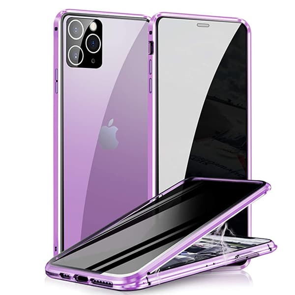 iPhone 12 Pro Max - Skyddande Magnetiskt Dubbelskal