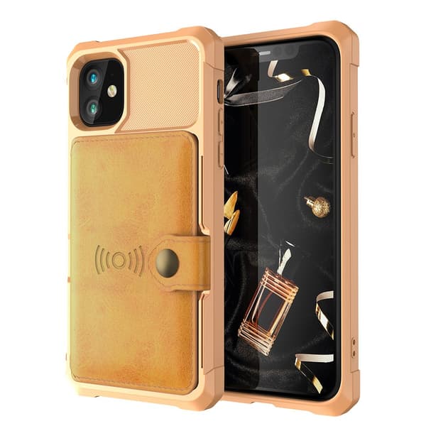 iPhone 12 - Skal med Korthållare