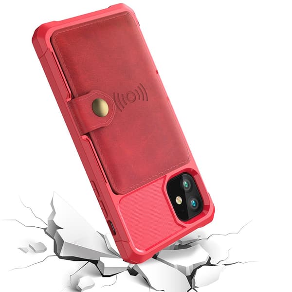 iPhone 12 - Skal med Korthållare