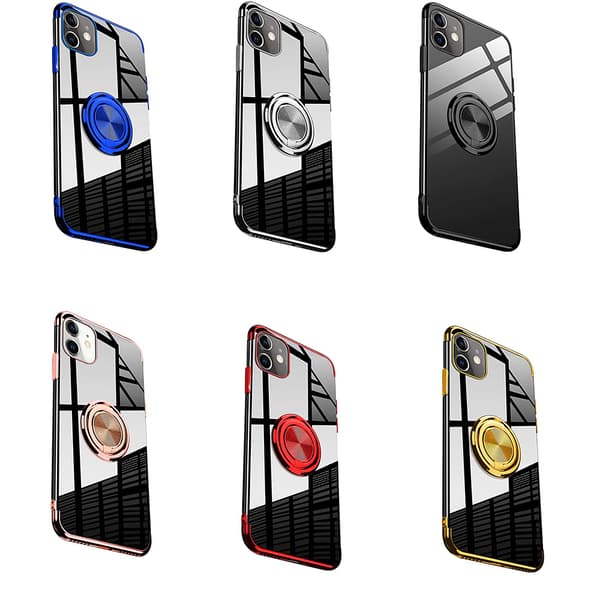 iPhone 12 Skal med Ringhållare