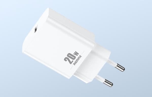 Remax laddare REMAX PRIME II SERIES 20W RP-U5 + USB-C/LIGHTNING CABLE 1M