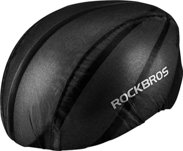 Rockbros YPP017 vanntett sykkelhjelmdeksel (svart)