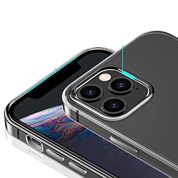 Silikonskal Plus Skärmskydd - iPhone 12 Pro Max