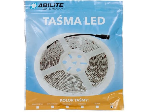 LED-5050 Abilite RGB 300LED 300LED 300LED 12V 72W IP65 5m / 10mm silikoninauha