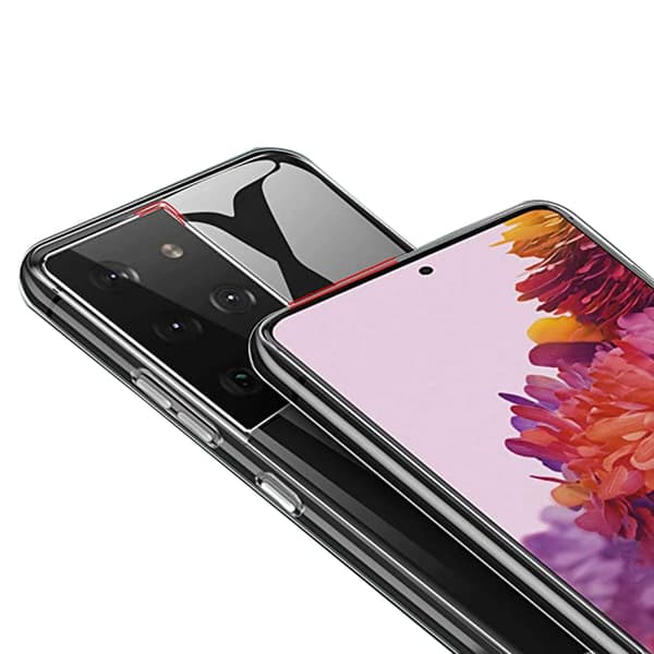 Tunt & Skyddande Silikonskal (Floveme)- Samsung Galaxy S21 Ultra