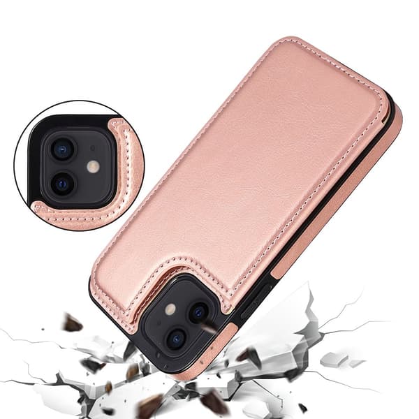 Smart Nkobee Skal med Kortfack - iPhone 12 Mini