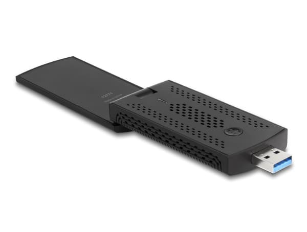 DeLOCK 12771, Langallinen, USB, WLAN, Wi-Fi 6 (802.11ax), 1201 Mbit/s