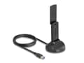 Pikkukuva 1 / 4: DeLOCK 12771, Langallinen, USB, WLAN, Wi-Fi 6 (802.11ax), 1201 Mbit/s