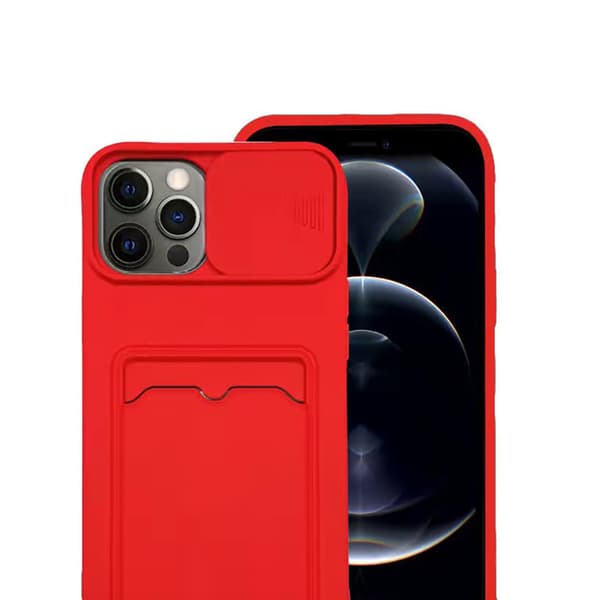 Stilsäkert Skal med Korthållare - iPhone 12 Pro