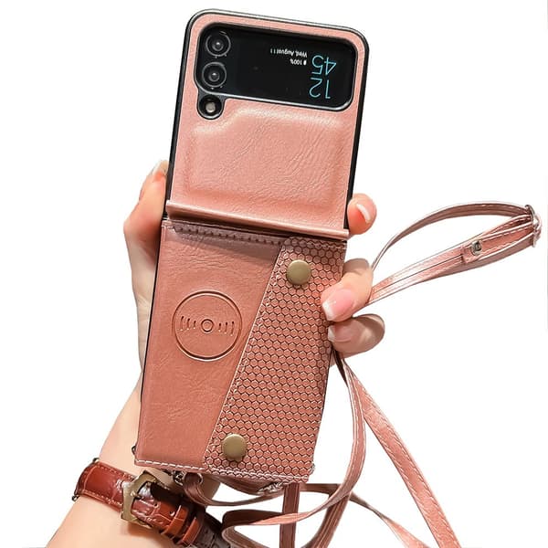 Smart Skal med Korthållare - Samsung Galaxy Z Flip 4