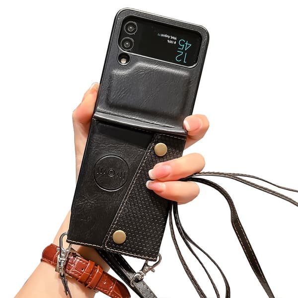 Smart Skal med Korthållare - Samsung Galaxy Z Flip 4
