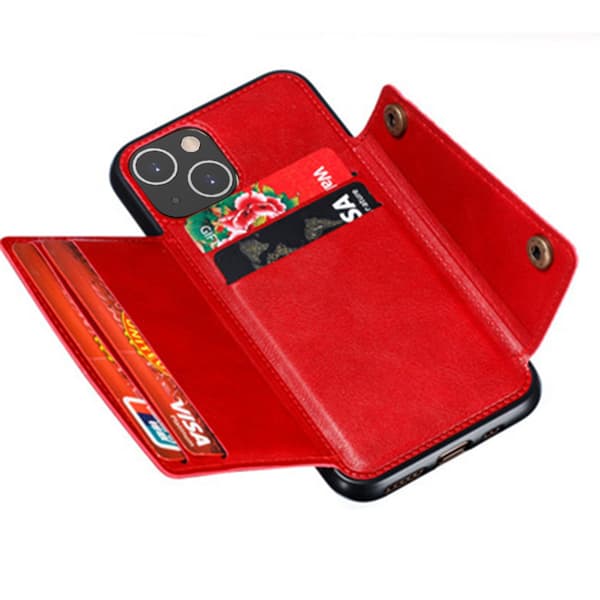 Funktionellt Skal med Kortfack - iPhone 13 Mini