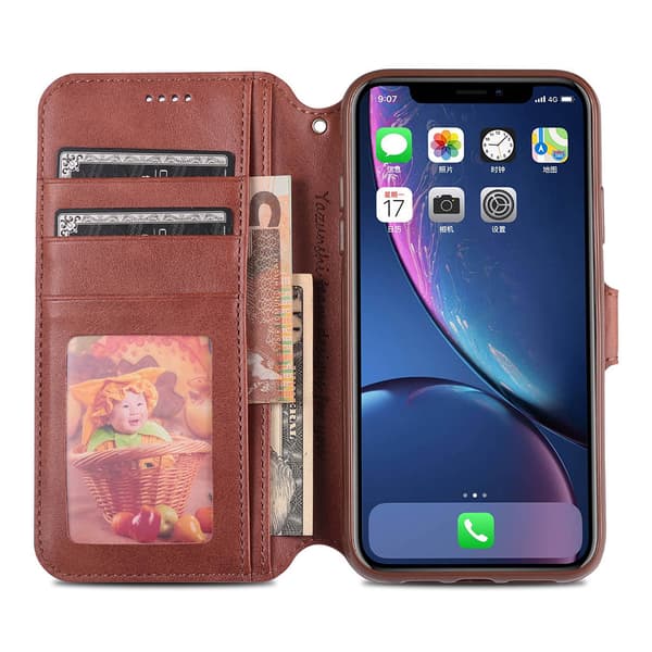 Praktiskt Yazunshi Plånboksfodral - iPhone 13 Mini