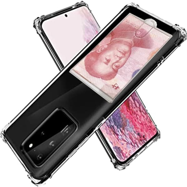 Stötdämpande Skal med Kortfack - Samsung Galaxy S20 Ultra