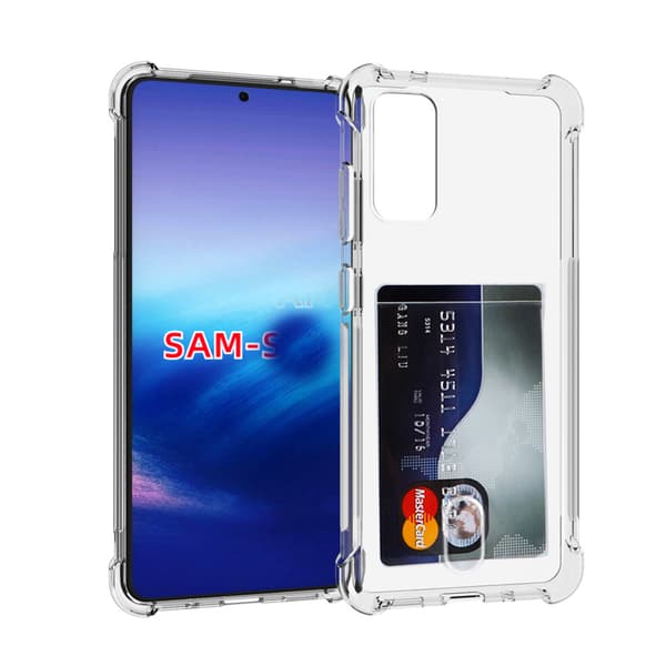 Stötdämpande Skal med Kortfack - Samsung Galaxy S20 Ultra