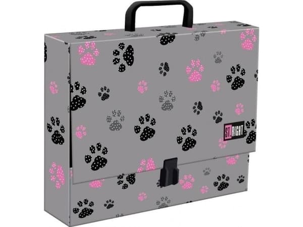 A4 XL STRIGHT Paws folder with handle