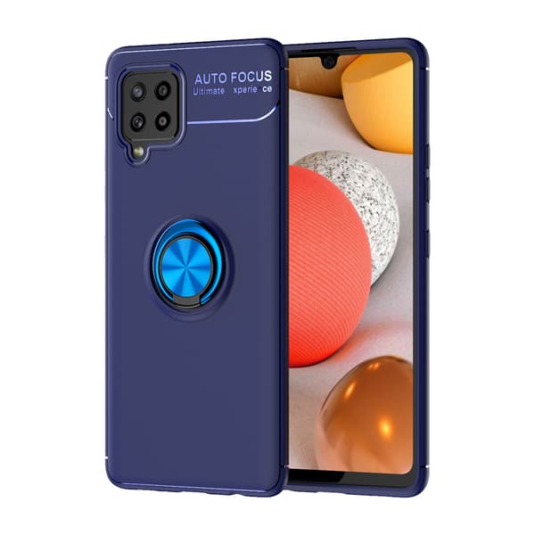 Samsung Galaxy A12 - Stilrent Skal med Ringhållare