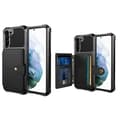 Miniatyrbild 10 av 11: Samsung Galaxy S21 FE - Stilrent & Smart Skal med Kortfack