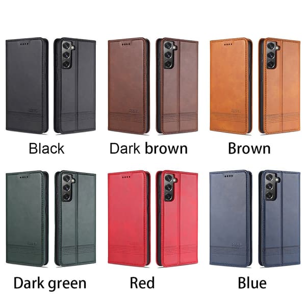 Samsung Galaxy S21 - Minimalistiskt (YAZUNSHI) Plånboksfodral