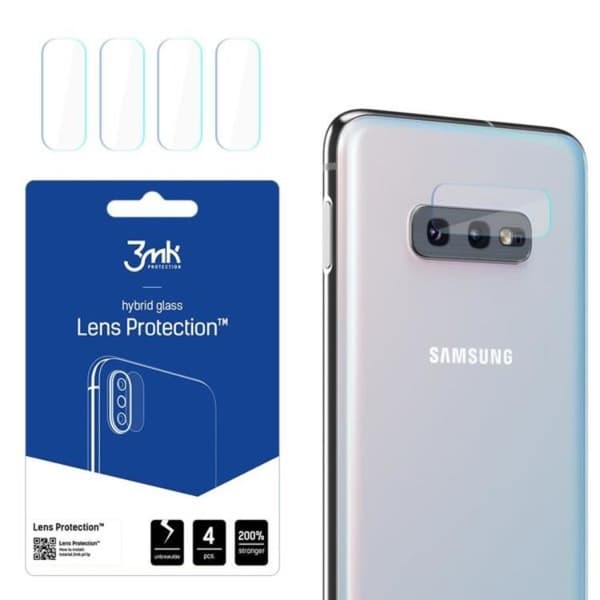 3MK Galaxy S10e Kameralinsskydd i Härdat Glas