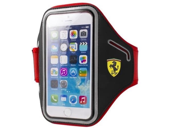 Ferrari FESCABP6BK, Käsilaukku, Apple, iPhone 6/6S, 11,9 cm (4.7"), Musta, Punainen
