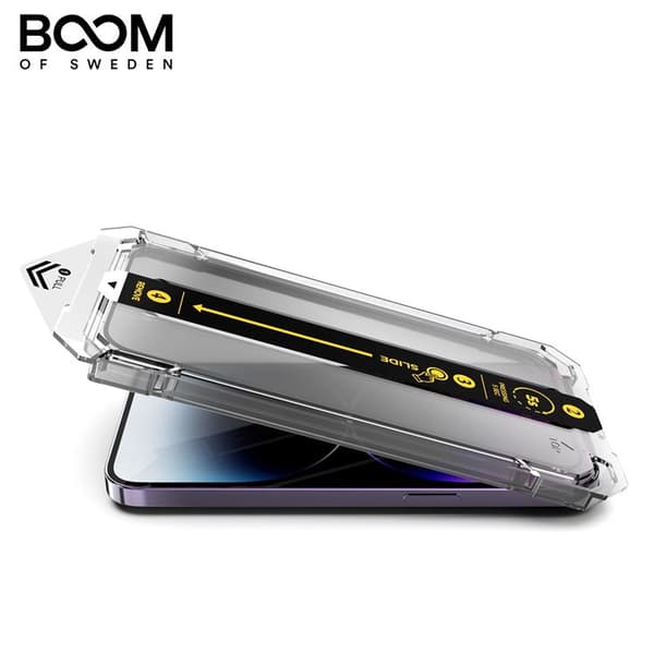 BOOM iPhone 12 Härdat Glas Skärmskydd - 2 Pack