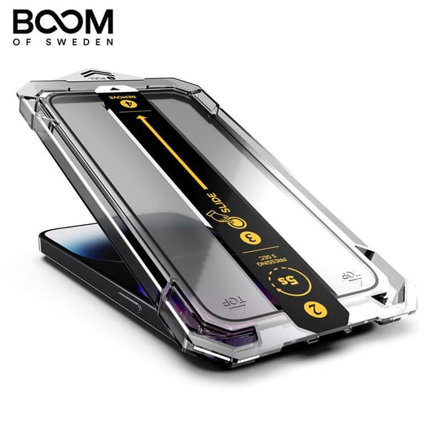 BOOM iPhone 12 Härdat Glas Skärmskydd - 2 Pack