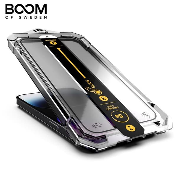 BOOM iPhone 12 Pro Max Härdat Glas Skärmskydd - 2 Pack