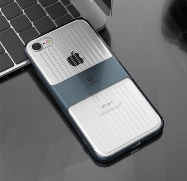 Flovemes Stötdämpande Hybridskal - iPhone 7 Marinblå Marinblå