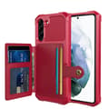 Miniatyrbild 5 av 11: Smart & Smidigt Skal med Kortfack - Samsung Galaxy S21 FE