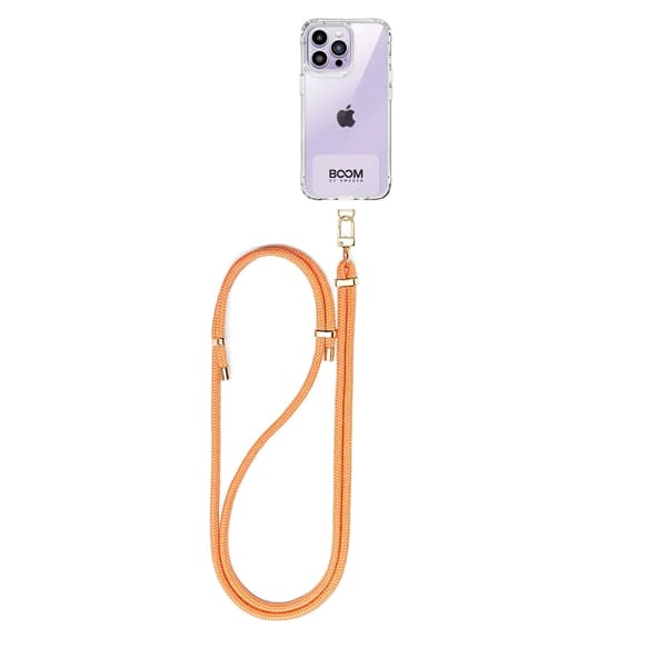 Boom Universal Halsbandsrem för mobiler - Orange