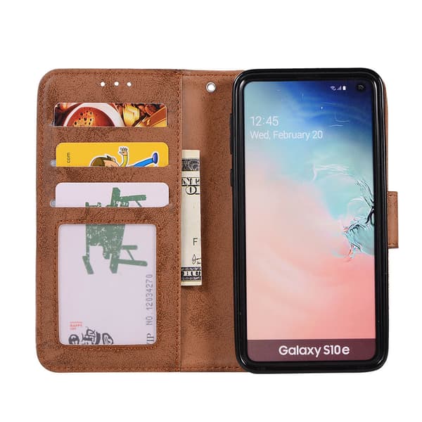2 in 1 Smart Plånboksfodral - Samsung Galaxy S10e