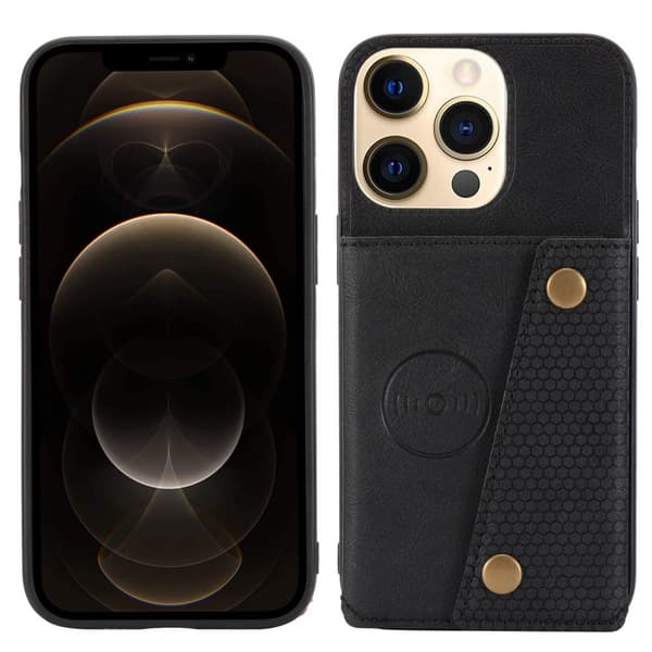 Gediget Skal med Kortfack - iPhone 14 Pro Max