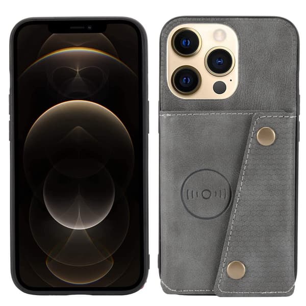 Gediget Skal med Kortfack - iPhone 14 Pro Max