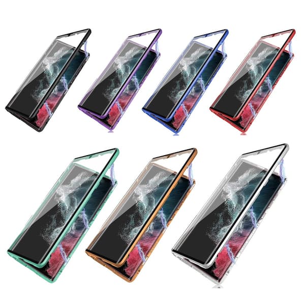 Magnetiskt Dubbelsidigt Fodral - Samsung Galaxy S23 Ultra