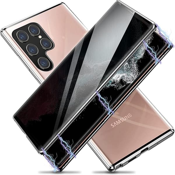 Magnetiskt Dubbelsidigt Fodral - Samsung Galaxy S23 Ultra