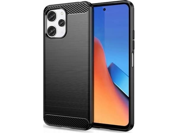 Tech-Protect Tech-protect Tpucarbon case for Xiaomi Redmi 12 Black