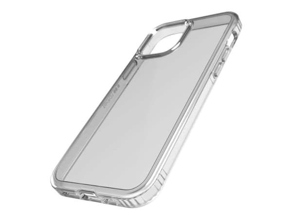 Tech21 Evo Clear - Baksidedeksel for mobiltelefon - blank - for Apple iPhone 12, 12 Pro