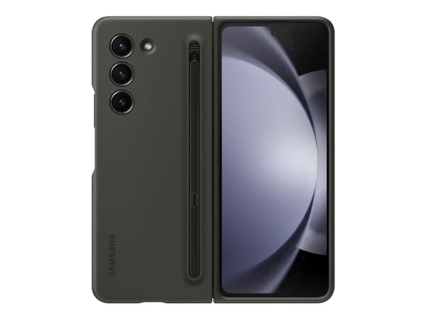Samsung EF-OF94P - Vikbart fodral för mobiltelefon - slimmat, S-penna - grafit - för Galaxy Z Fold5