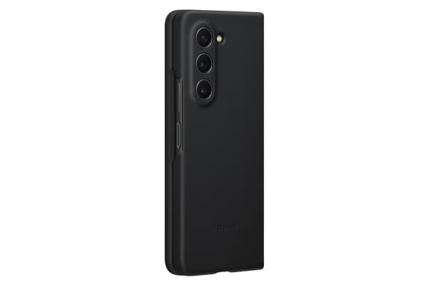 Samsung EF-VF946 - Skyddsfodral vikbart fodral för mobiltelefon - eco-läder - svart - för Galaxy Z Fold5